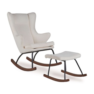 Mecedora adulto DE LUXE Quax teddy crema