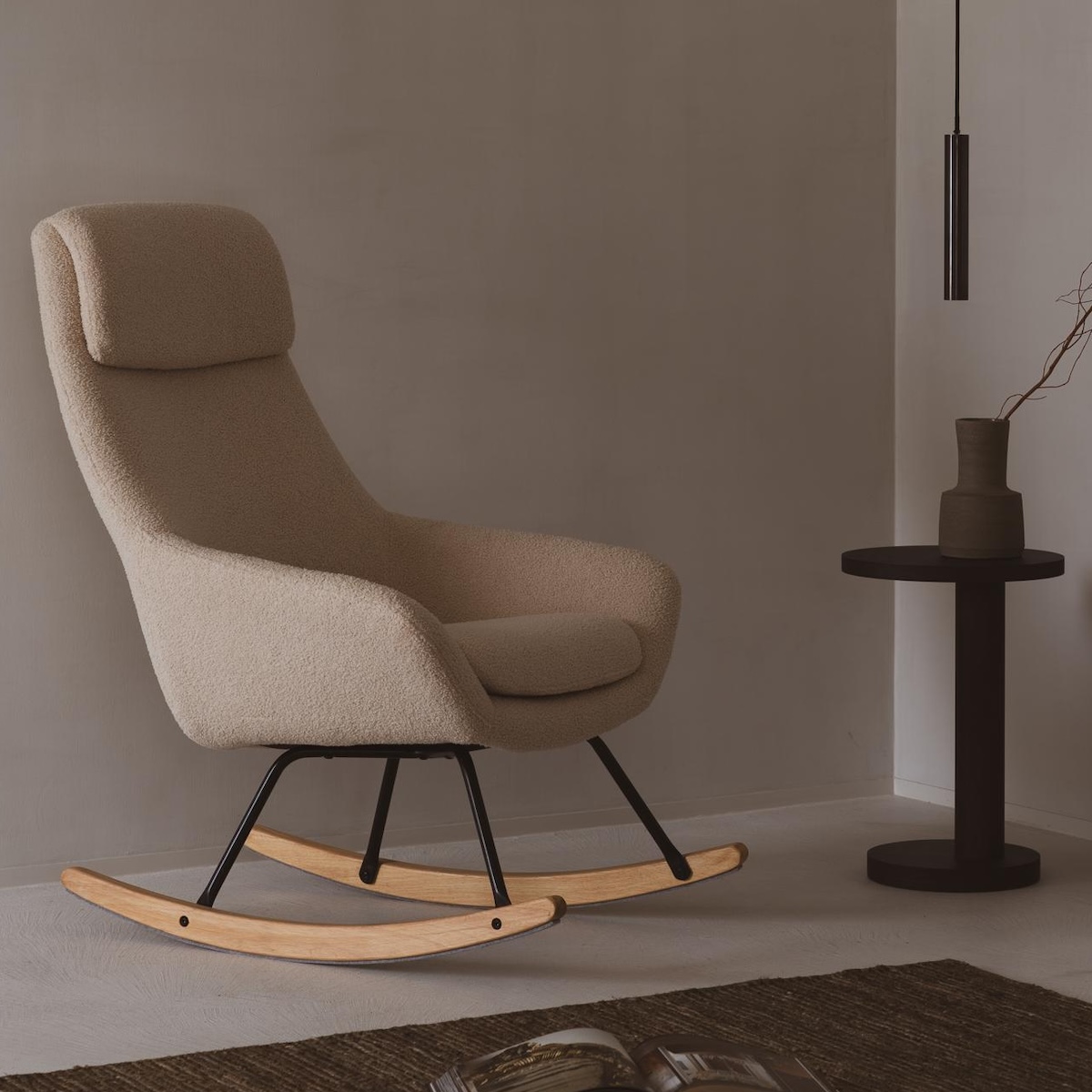 Mecedora adulto NORDIC Quax sheep beige