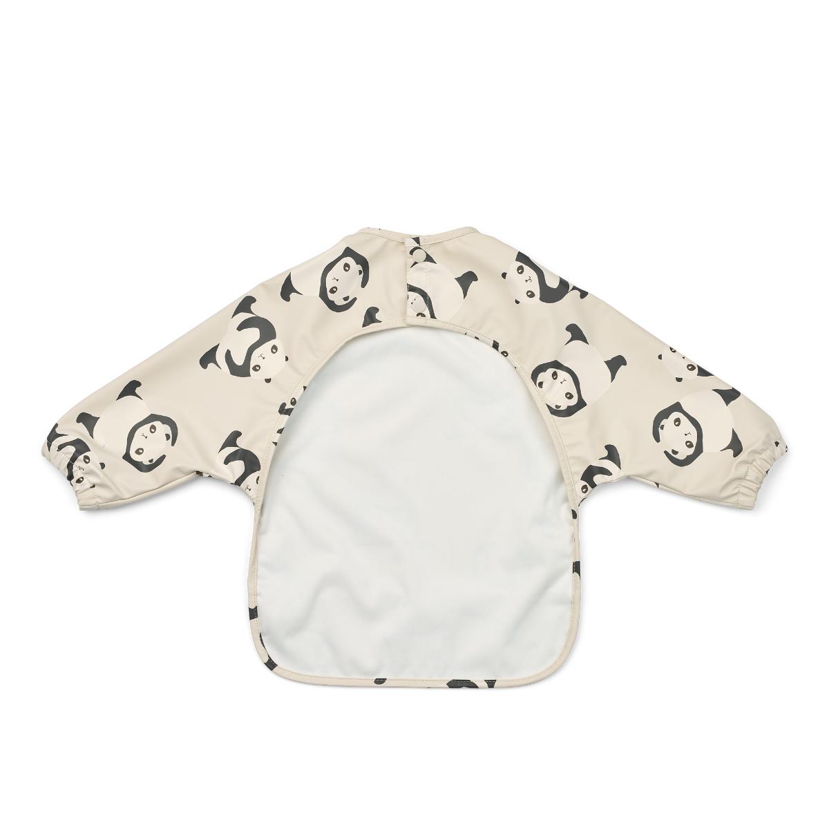 Merle Printed Cape Bib Liewood Panda Sandy