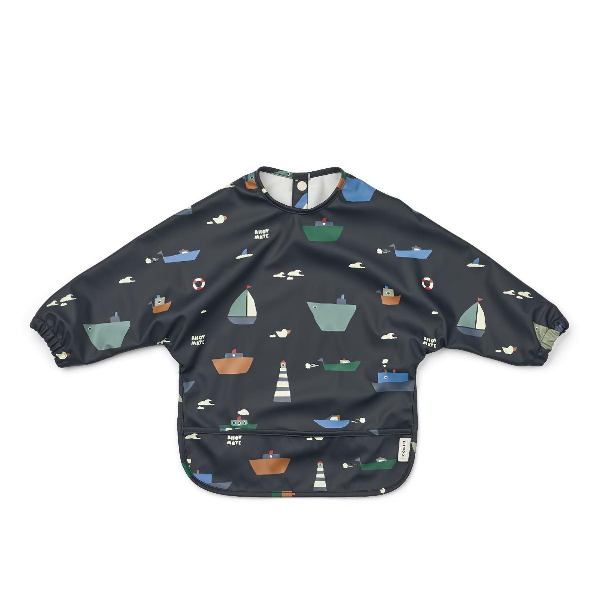 Merle Printed Cape Bib Liewood Sailing Classic navy