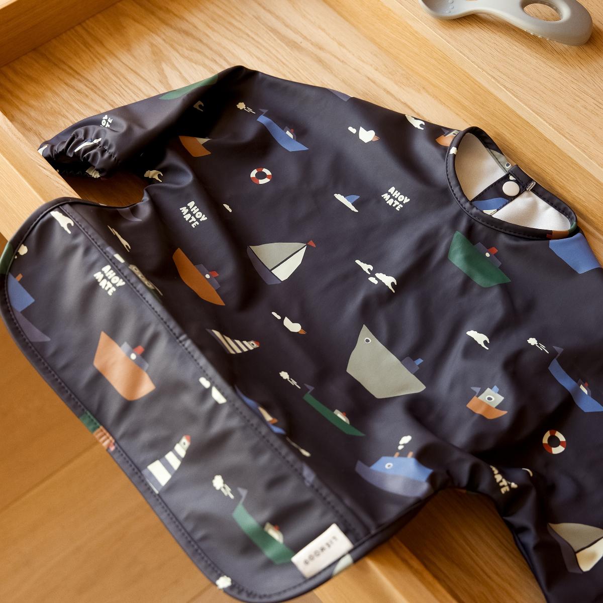 Merle Printed Cape Bib Liewood Sailing Classic navy