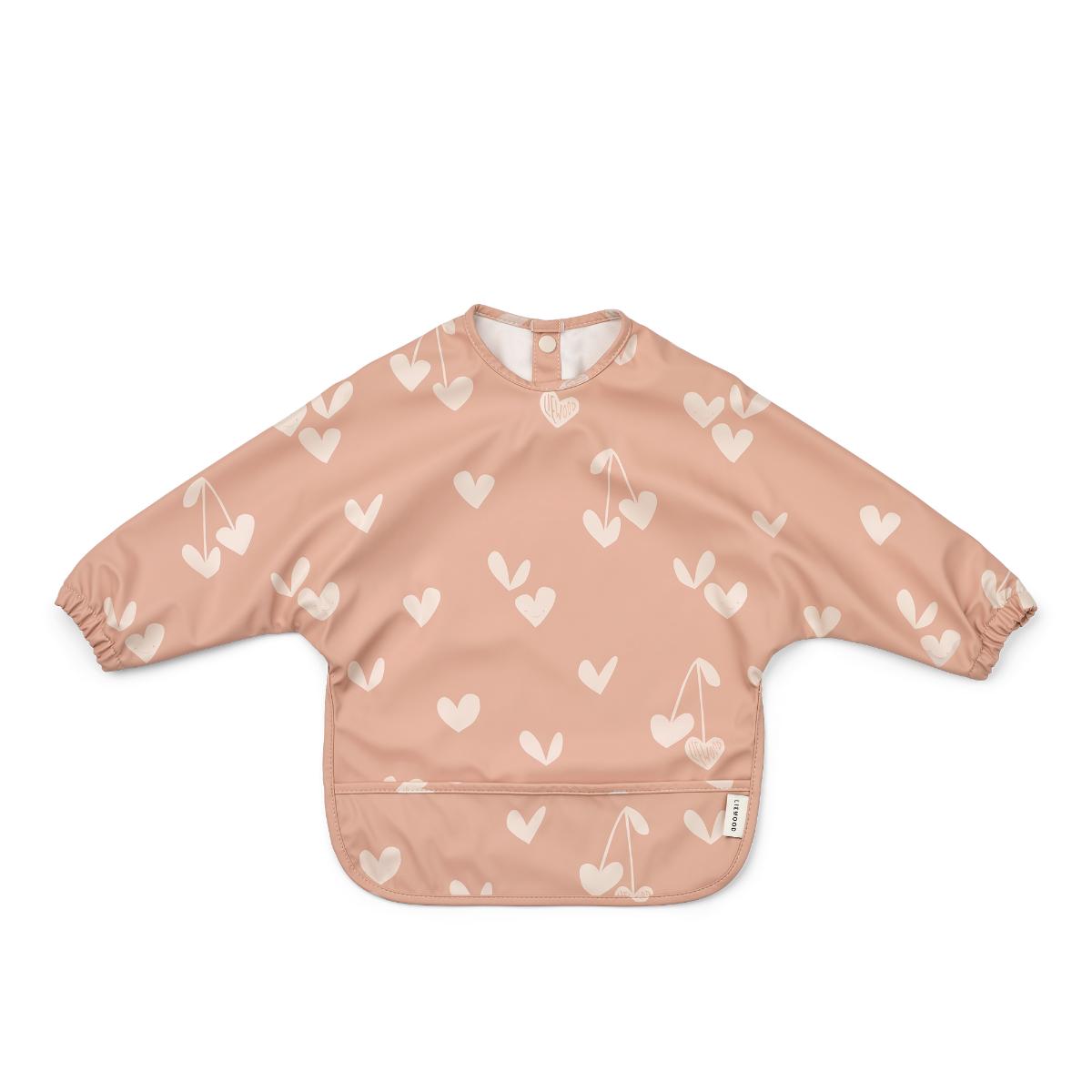 Merle Printed Cape Bib Liewood Sweethearts Pale tuscany