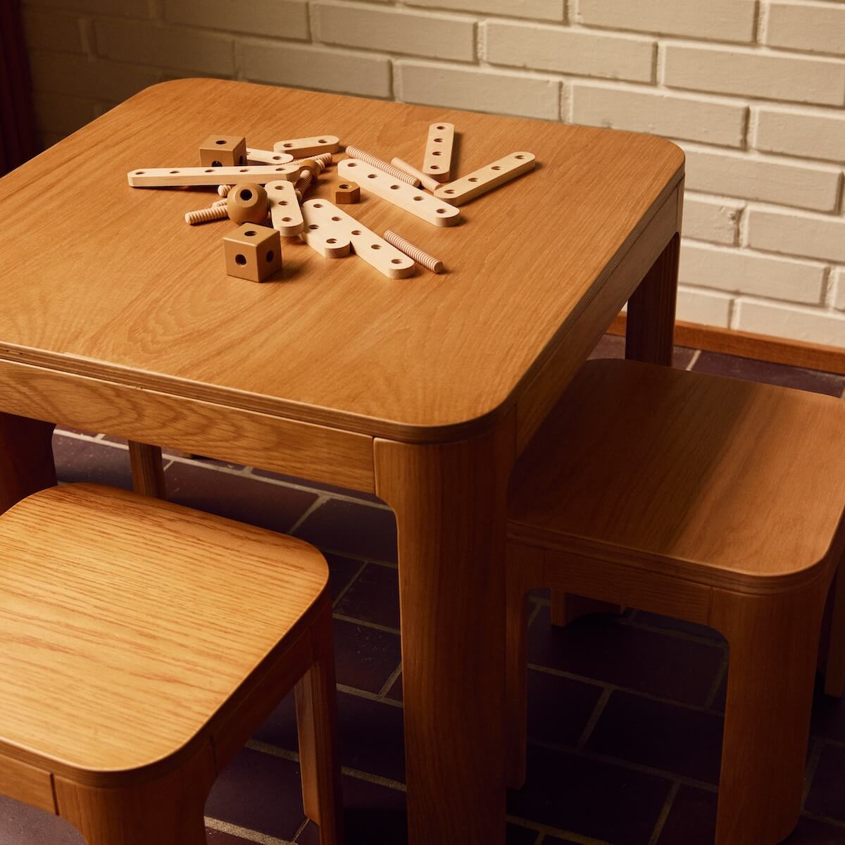 Mesa infantil NOVA Flexa roble