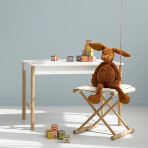 Mesa juegos CAMP Oliver Furniture blanco-roble