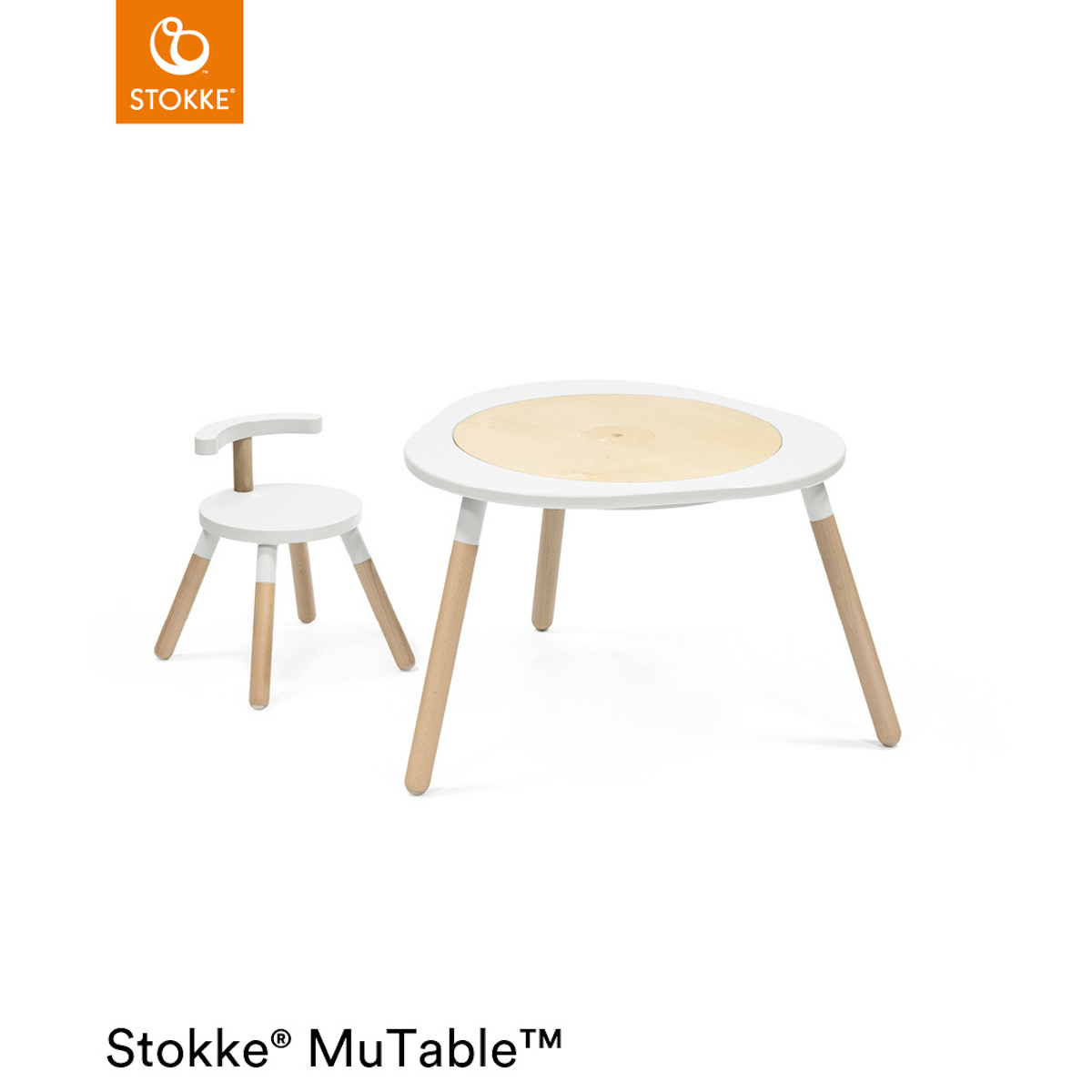 Mesa juegos MUTABLE V2 Stokke blanco