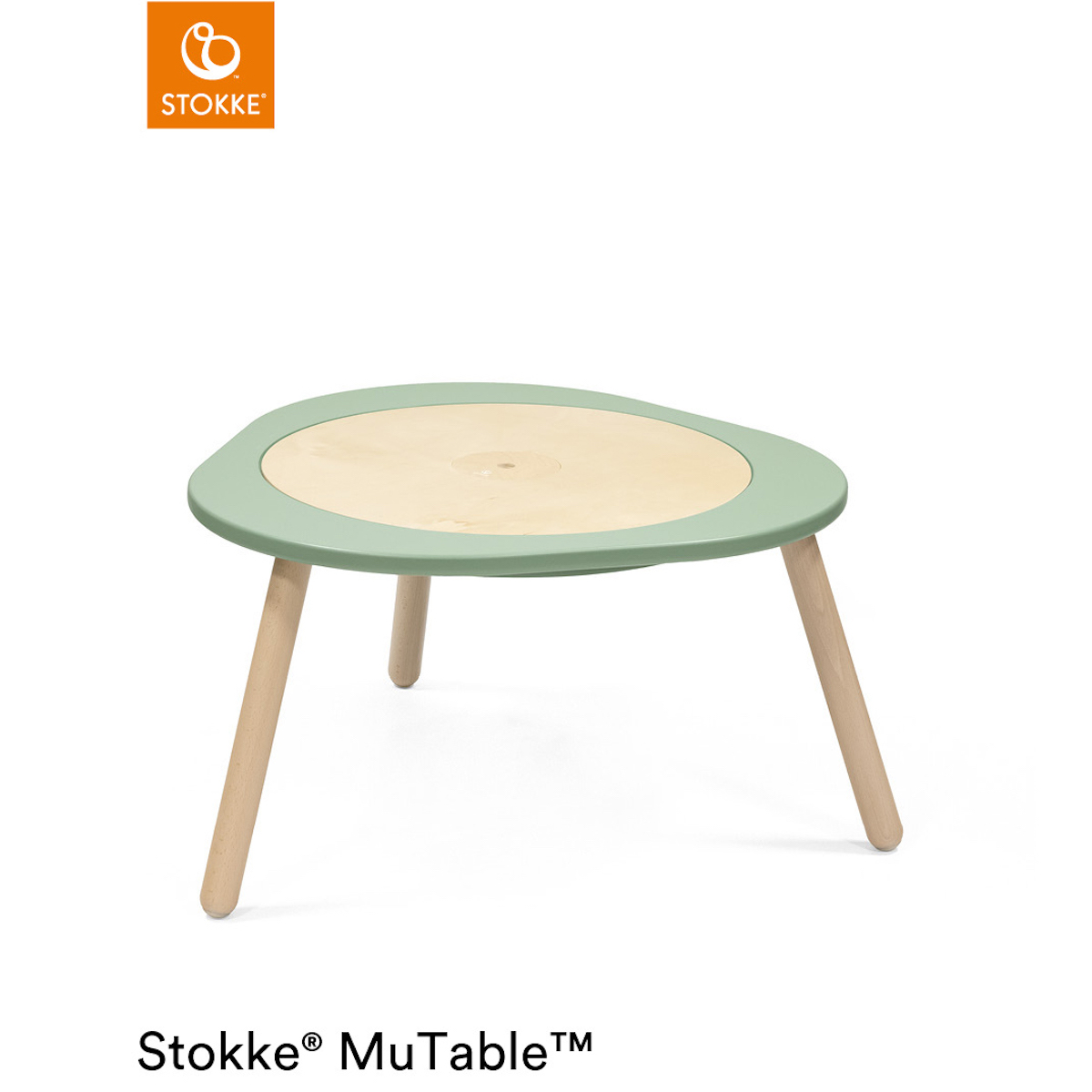 Mesa juegos MUTABLE V2 Stokke clover green