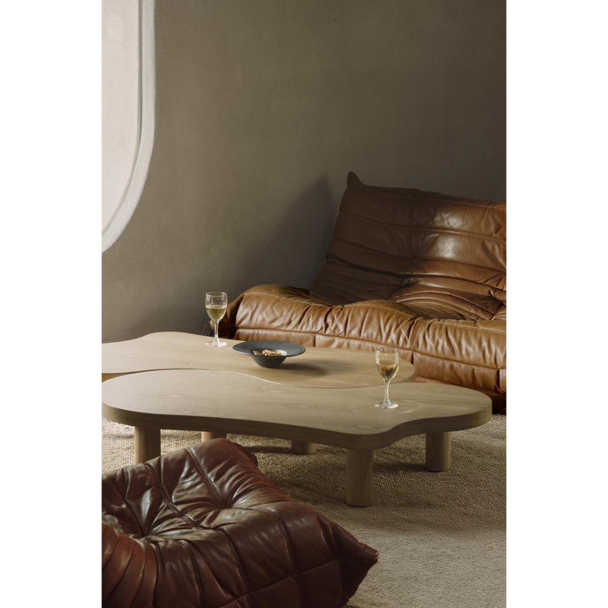 Mesa modular orgánica MODU Quax natural ash