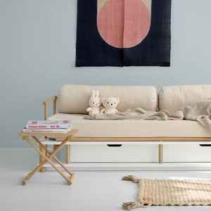 Mesita de noche alta CAMP Oliver Furniture roble