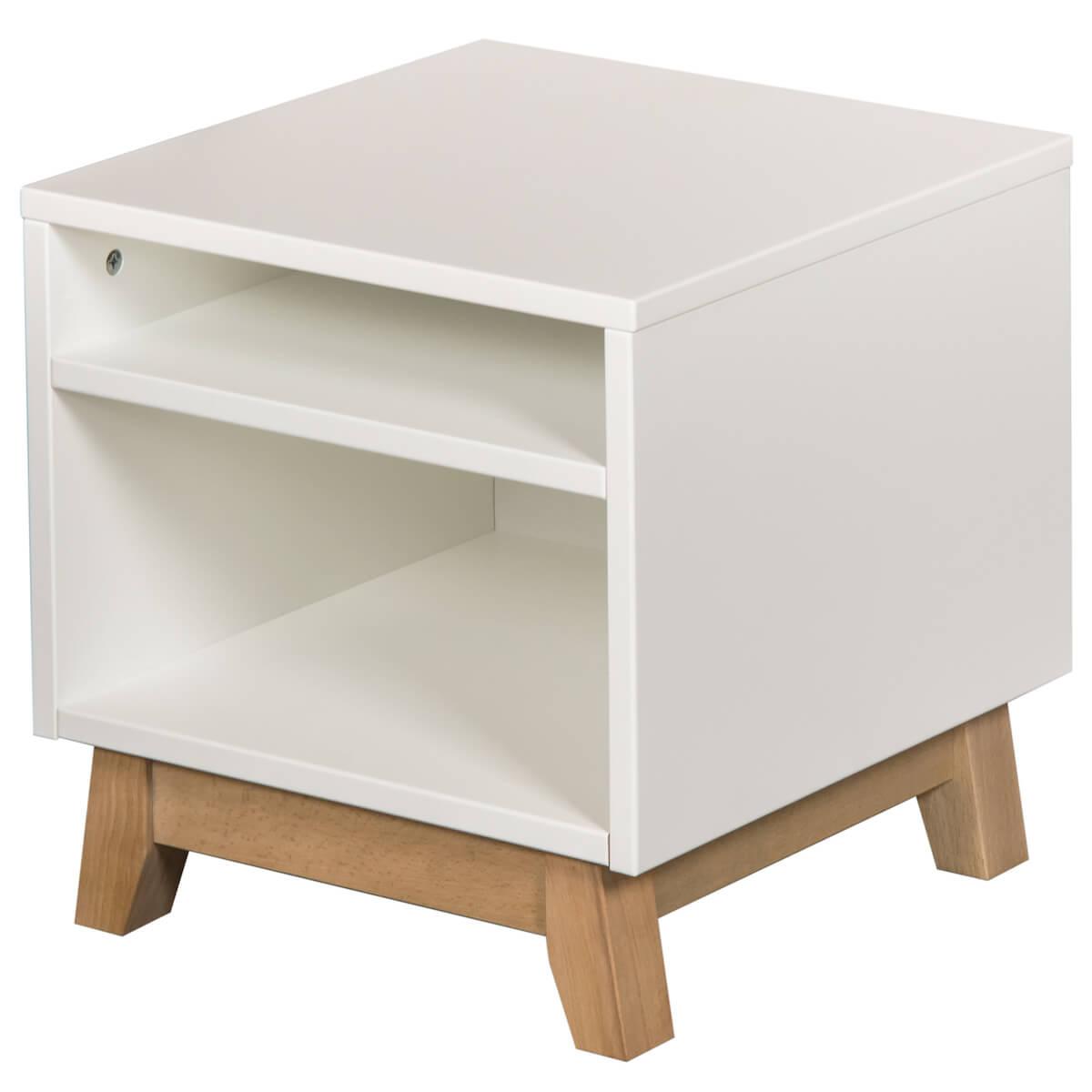 Mesita de noche TRENDY Quax blanco