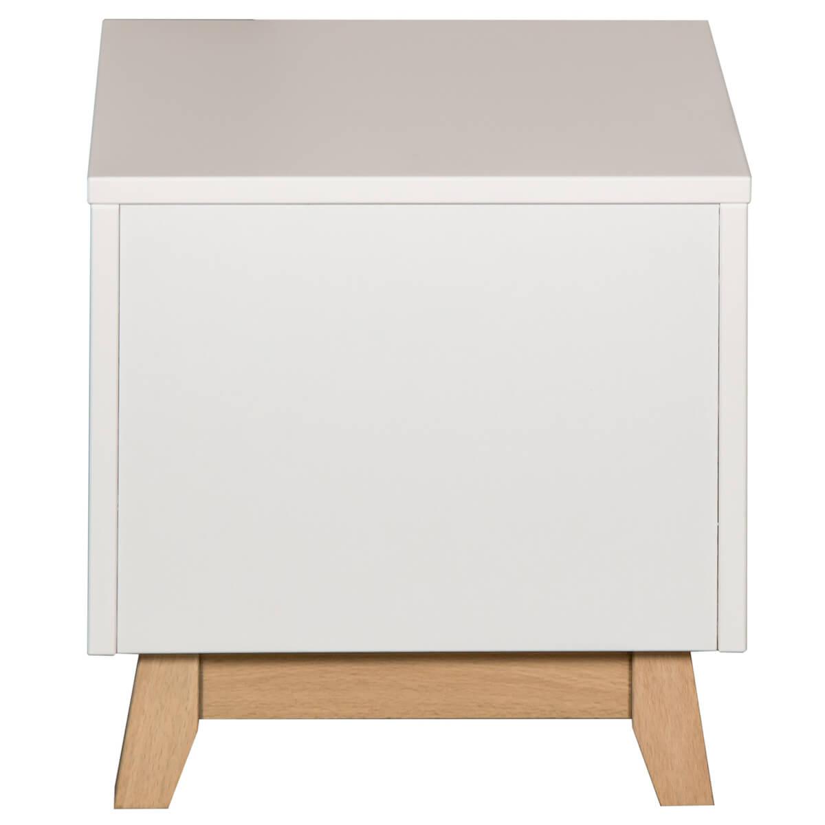 Mesita de noche TRENDY Quax blanco