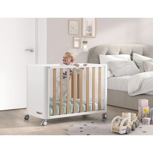 Minicuna colecho-colchón 50x90cm DOCO Sleeping Style Cotinfant blanco-natural