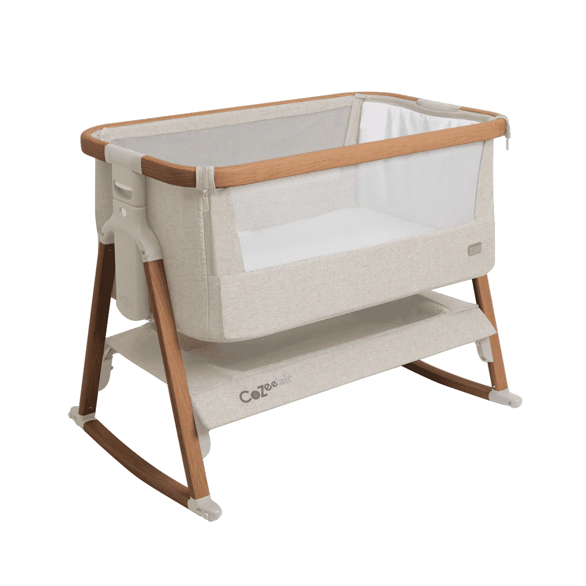 Minicuna colecho COZEE Air Tutti Bambini roble-wallnut