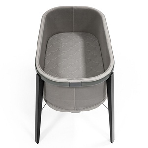 Minicuna SNOOZI Stokke gris grafito