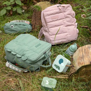 Mochila acolchada CROCO Done by Deer green
