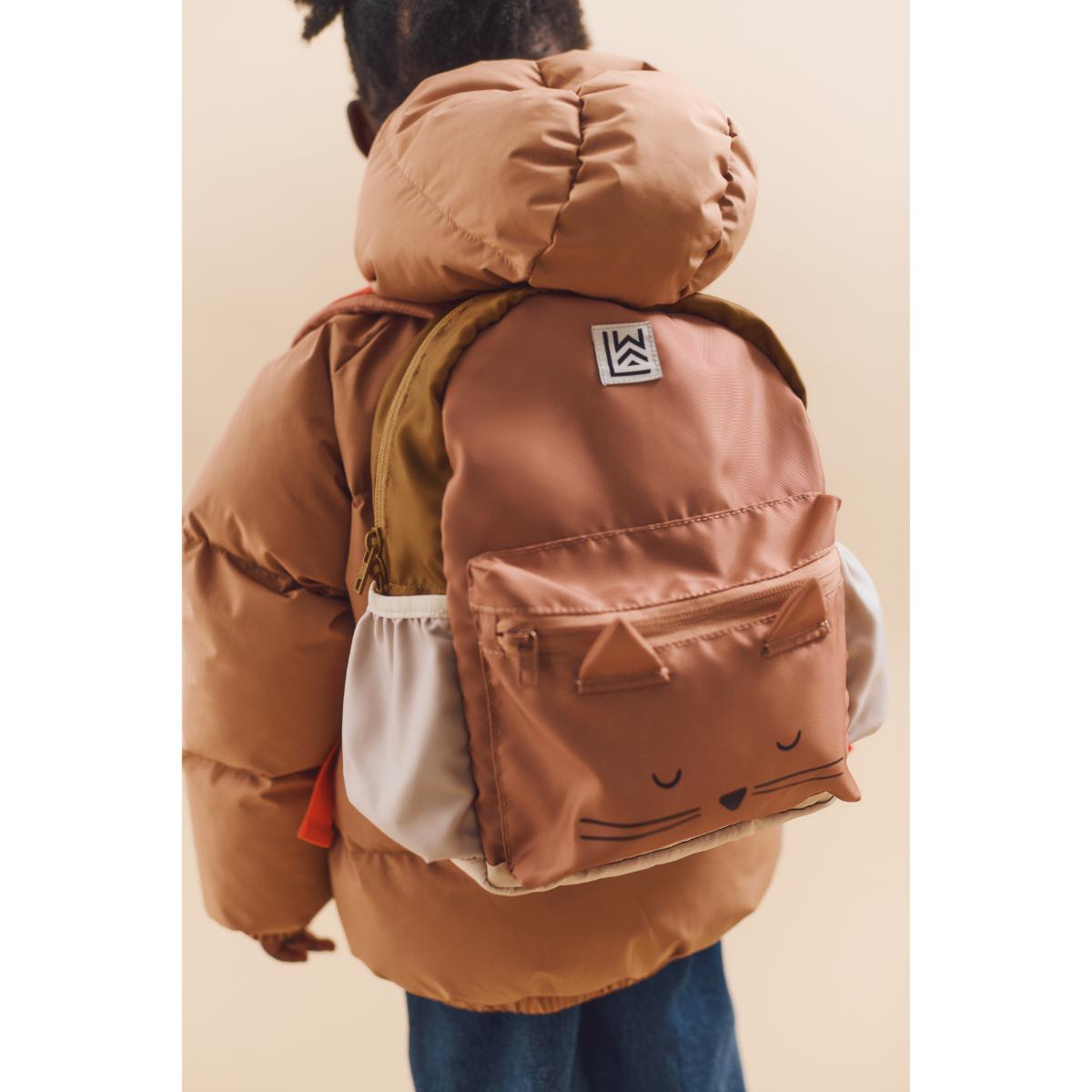 Mochila ANDREAS Liewood Cat tuscany rose multi mix