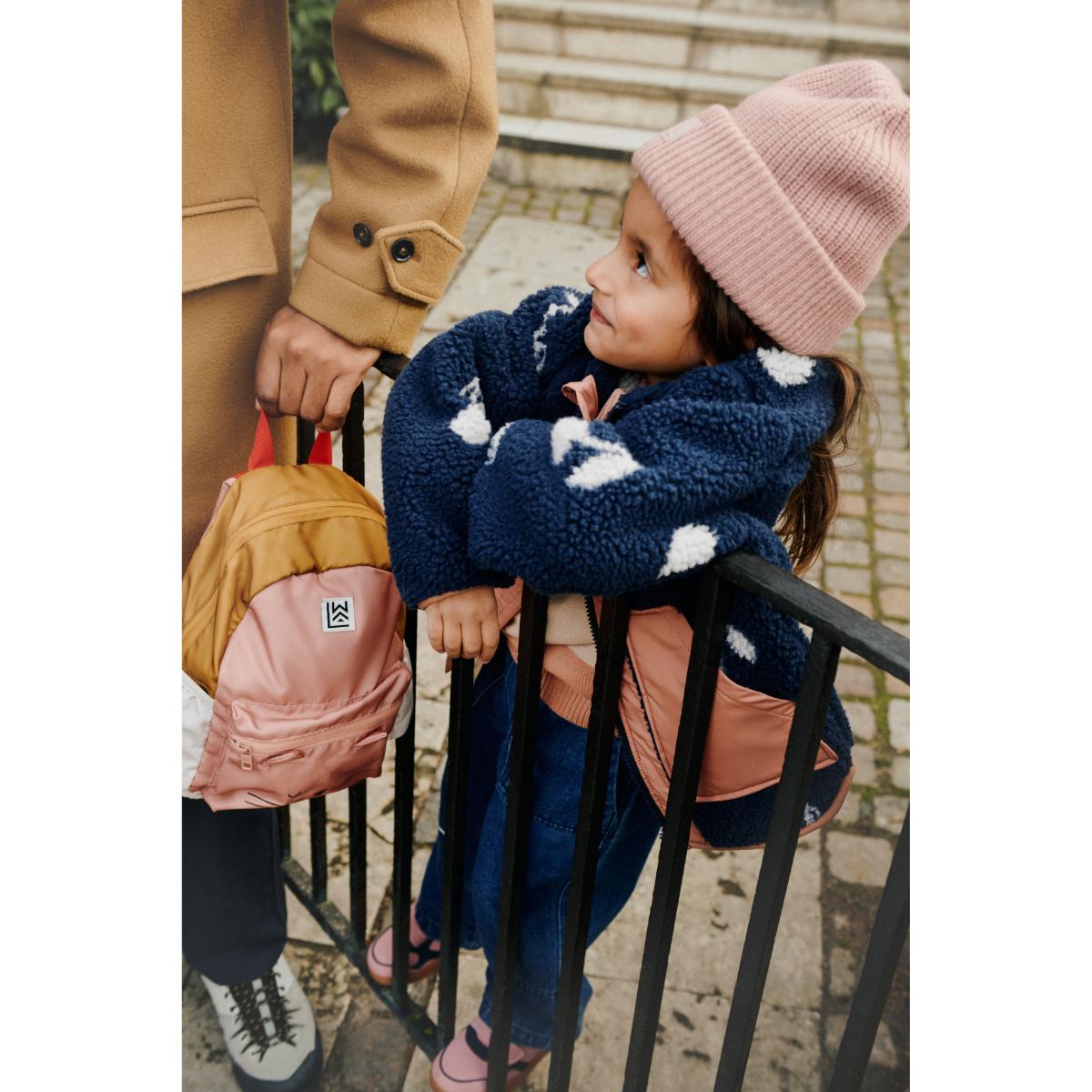 Mochila ANDREAS Liewood Cat tuscany rose multi mix