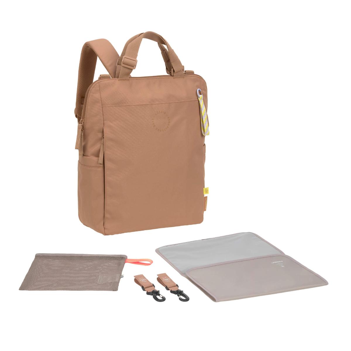 Mochila cambiador Conversion GREEN LABEL Laessig almond