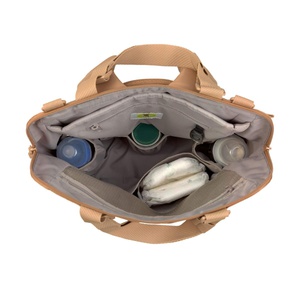 Mochila cambiador Conversion GREEN LABEL Laessig almond