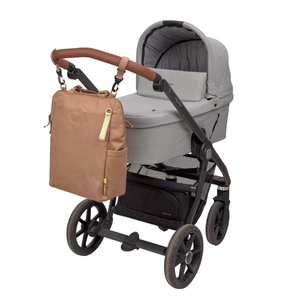 Mochila cambiador Conversion GREEN LABEL Laessig almond
