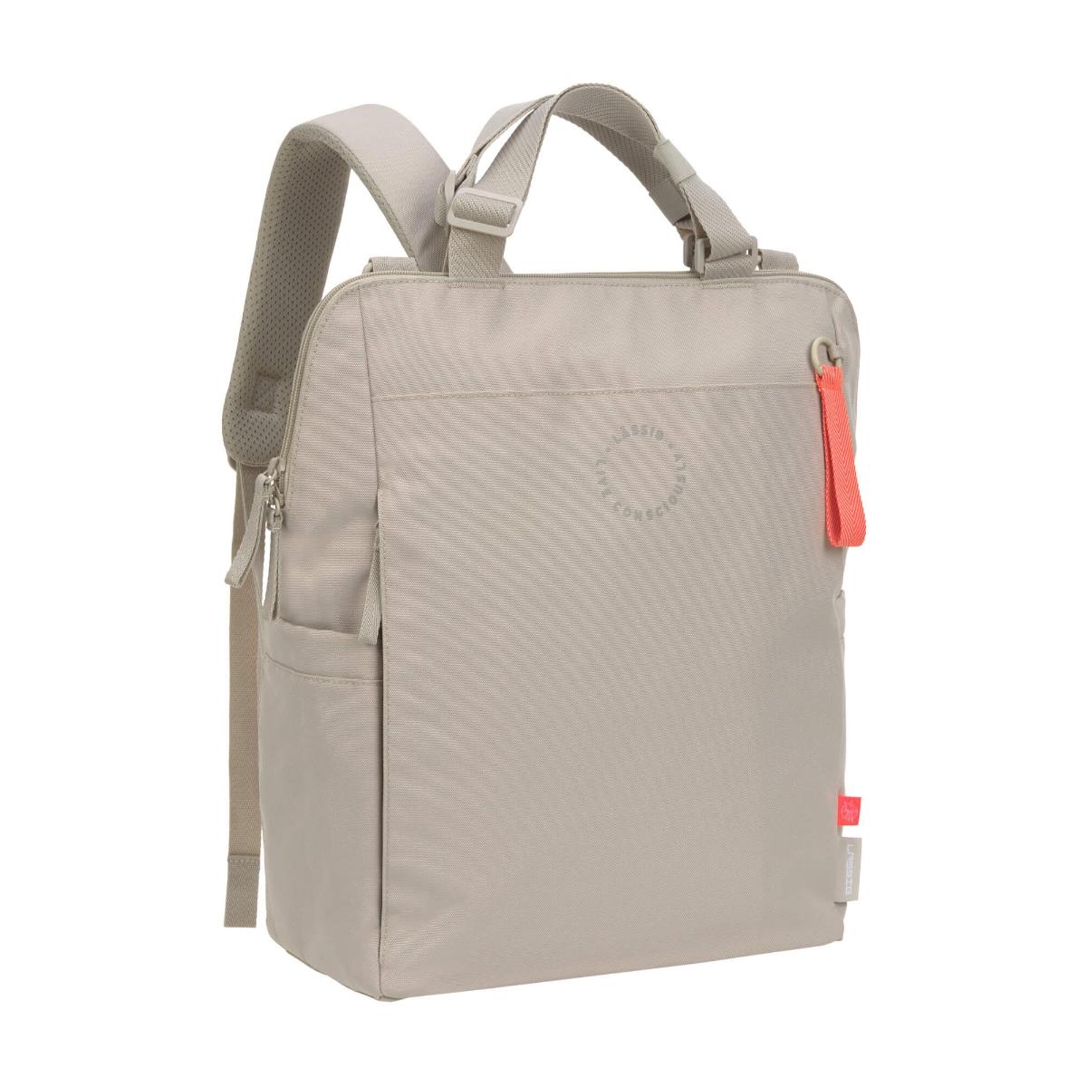 Mochila cambiador Conversion GREEN LABEL Laessig beige
