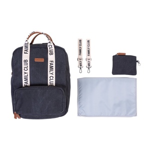 Mochila cambiador FAMILY CLUB SIGNATURE Childhome negro