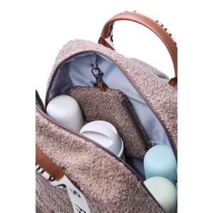 Mochila cambiador FAMILY CLUB SIGNATURE Childhome Teddy soft brown