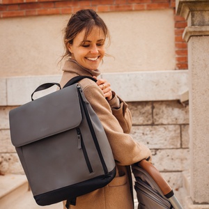 Mochila cambiador OSLO Béaba grey mineral