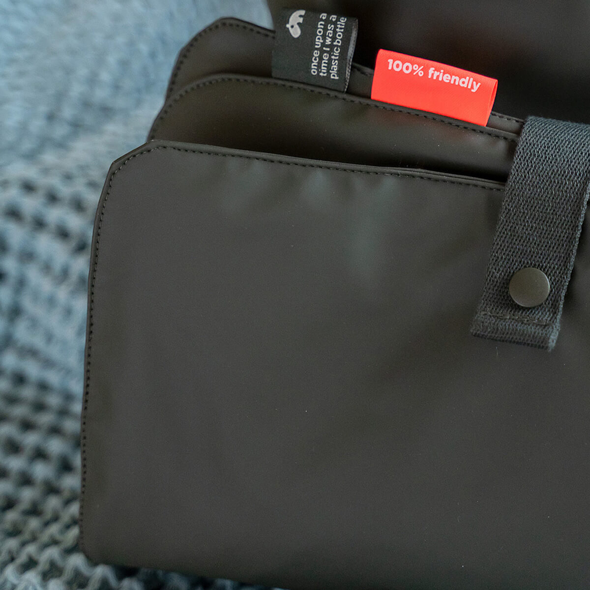 Mochila cambiador PU Done by Deer black