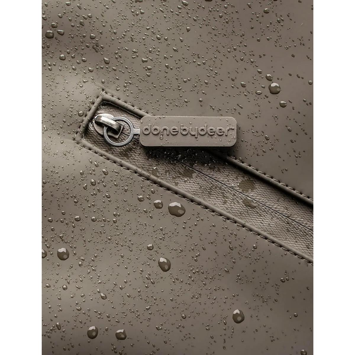Mochila cambiador PU Done by Deer taupe