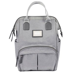 Mochila cambiador WELLINGTON Béaba gris jaspeado