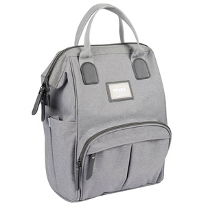 Mochila cambiador WELLINGTON Béaba gris jaspeado
