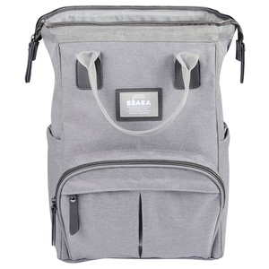 Mochila cambiador WELLINGTON Béaba gris jaspeado