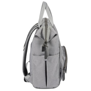 Mochila cambiador WELLINGTON Béaba gris jaspeado