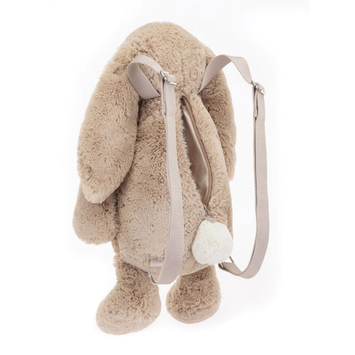 Mochila conejo BASHFUL Jellycat beige