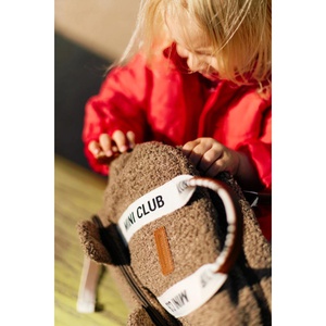 Mochila infantil MINI CLUB SIGNATURE Childhome Teddy soft brown