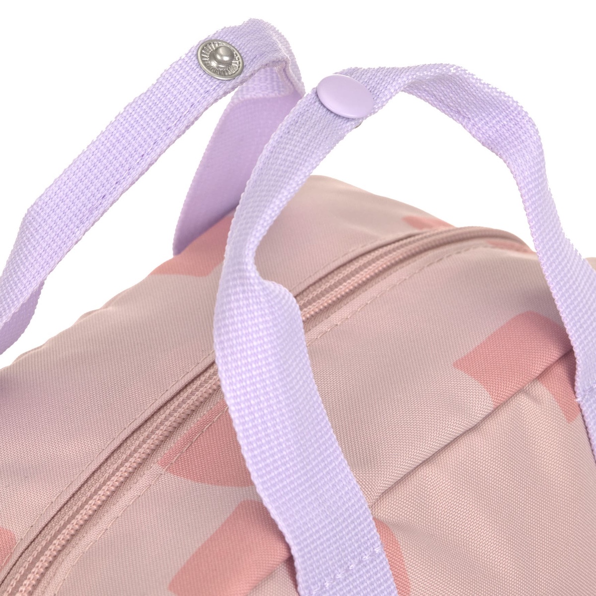Mochila mini cuadrada PATTERN PARTY Laessig rosa