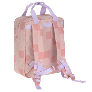 Mochila mini cuadrada PATTERN PARTY Laessig rosa