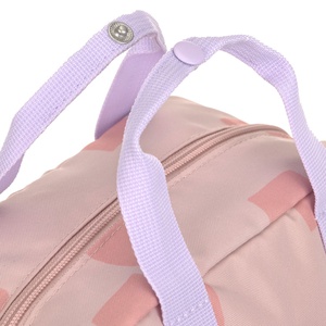 Mochila mini cuadrada PATTERN PARTY Laessig rosa