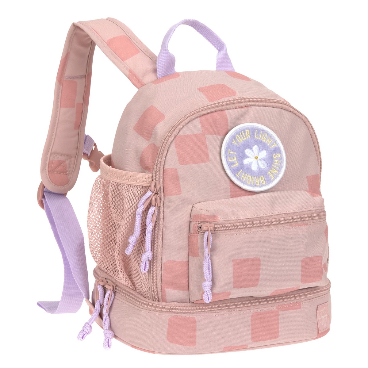 Mochila mini PATTERN PARTY Laessig rosa