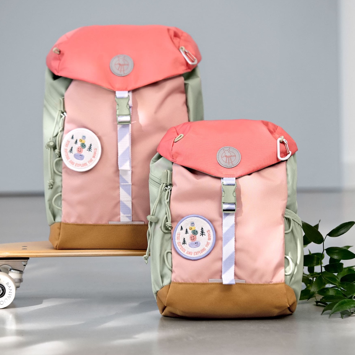 Mochila mini SUNNY EXPLORER Laessig rosa
