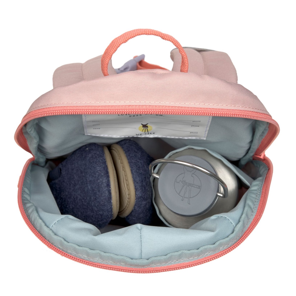 Mochila pequeña TINY OUTDOOR Laessig Sunshine peach