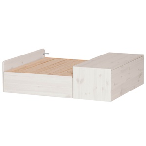 Módulo sofá cama alta CLASSIC Flexa blanco cal