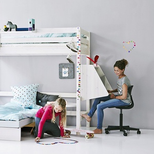 Módulo sofá cama alta WHITE Flexa blanco