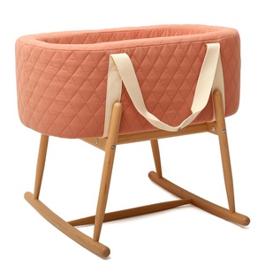 Moisés cesta KUKO Charlie Crane Bois de Rose