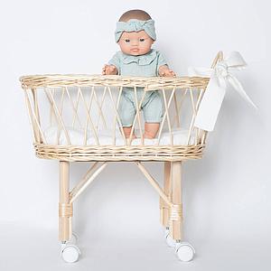 Moisés muñeca mimbre