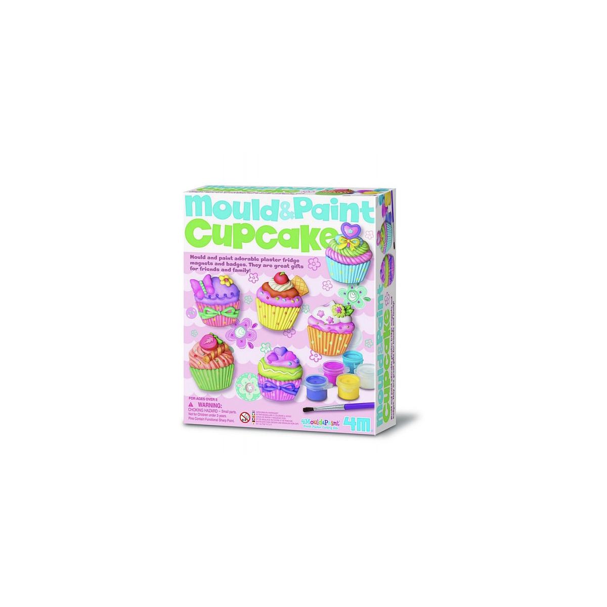 Moldear & Pintar CUPCAKE 4M