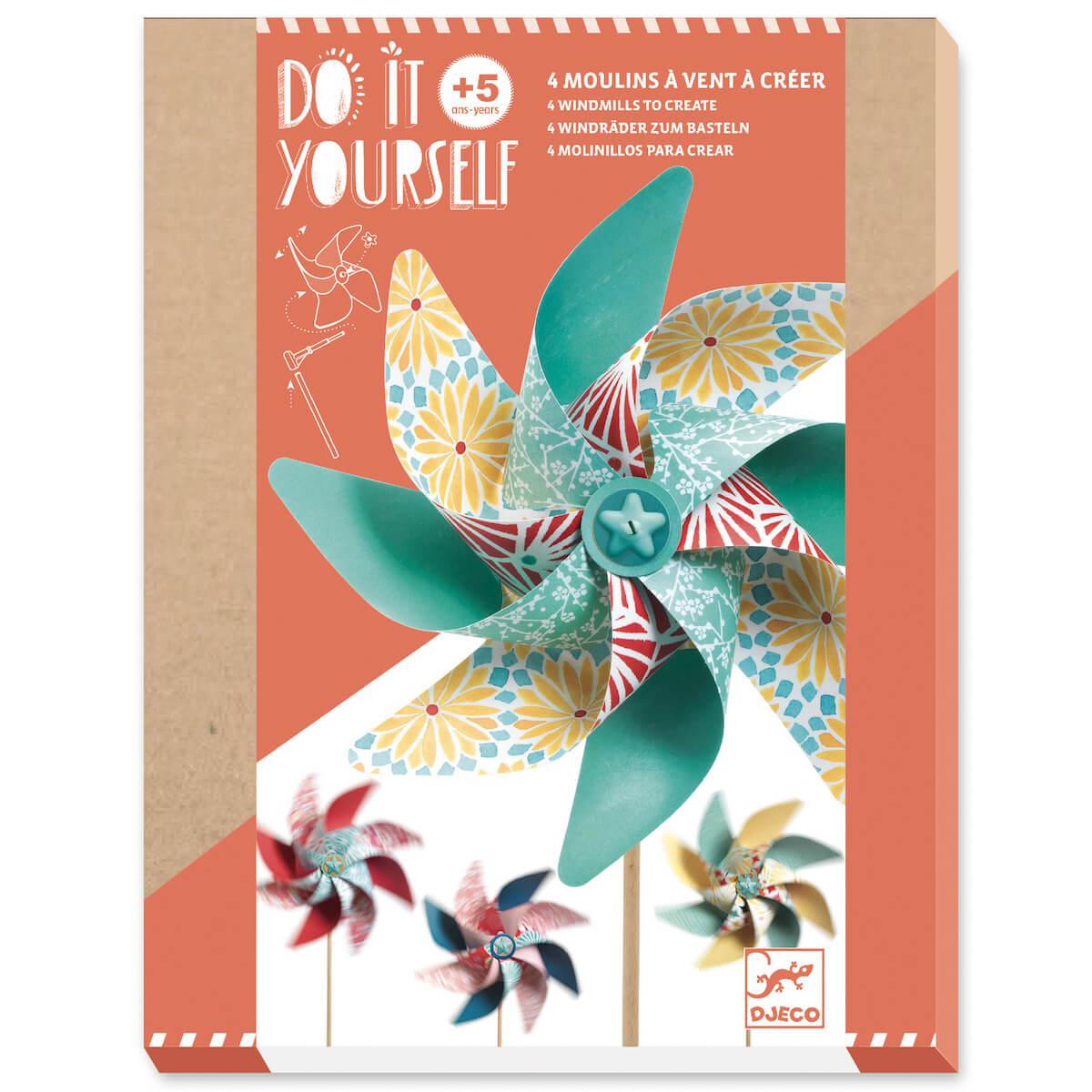 Molinos de viento DIY SWEET Djeco