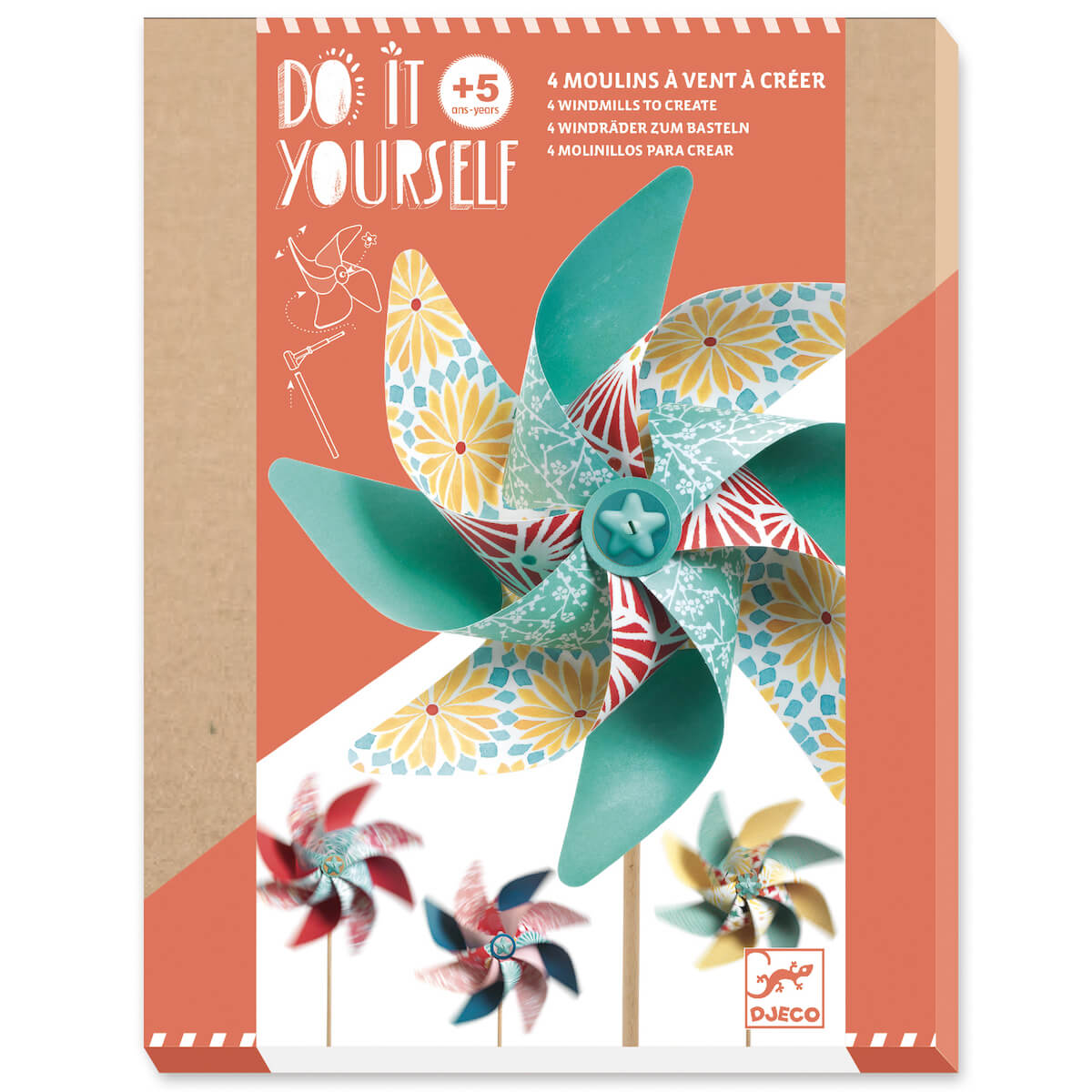 Molinos de viento Sweet DO IT YOURSELF Djeco