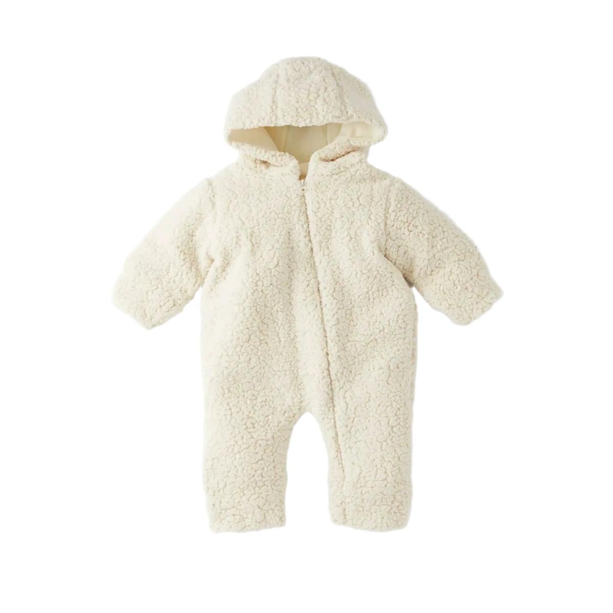 Mono peluche 6-9m Cloby off white