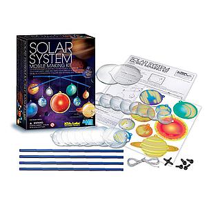 Montar móvil sistema solar brillante CIENCIA 4M